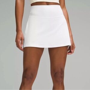 White Athletic Skirt